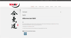 Desktop Screenshot of aikido-nrw.de